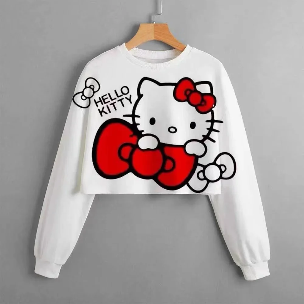 Disney Co-branded Fashionable Girls\' Sweatshirt Thin Autumn Children\'s 2024 New Model New Classic Round Neck Pullover Top