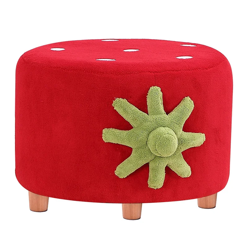 

Sofa Chair Reading Corner Kindergarten Small Sofa Combination Area Cute Cartoon Baby Fabric Strawberry Sofa