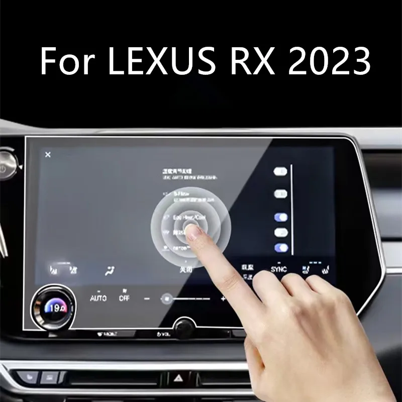 

Tempered glass screen protector film For Lexus RX 350 350H 450H 500H 2023 14 inch Car radio GPS Navigation Interior accessories