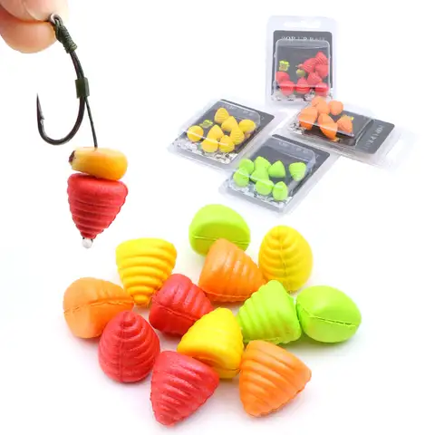 8pcs Carp Fishing Baits Method Feeder Carp Lure Boilie Pop Up Hair Rig Fishing Accessories For Carp Coarse Terminal Fish Tackle