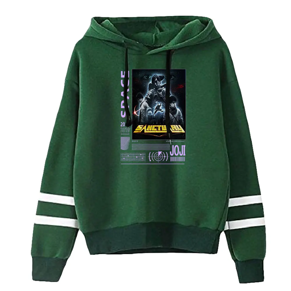 Joji Hoodie Unisex Taschen lose Barren Ärmel Sweatshirt Männer Frauen Kapuze Pullover Harajuku Streetwear Hip Hop Kleidung