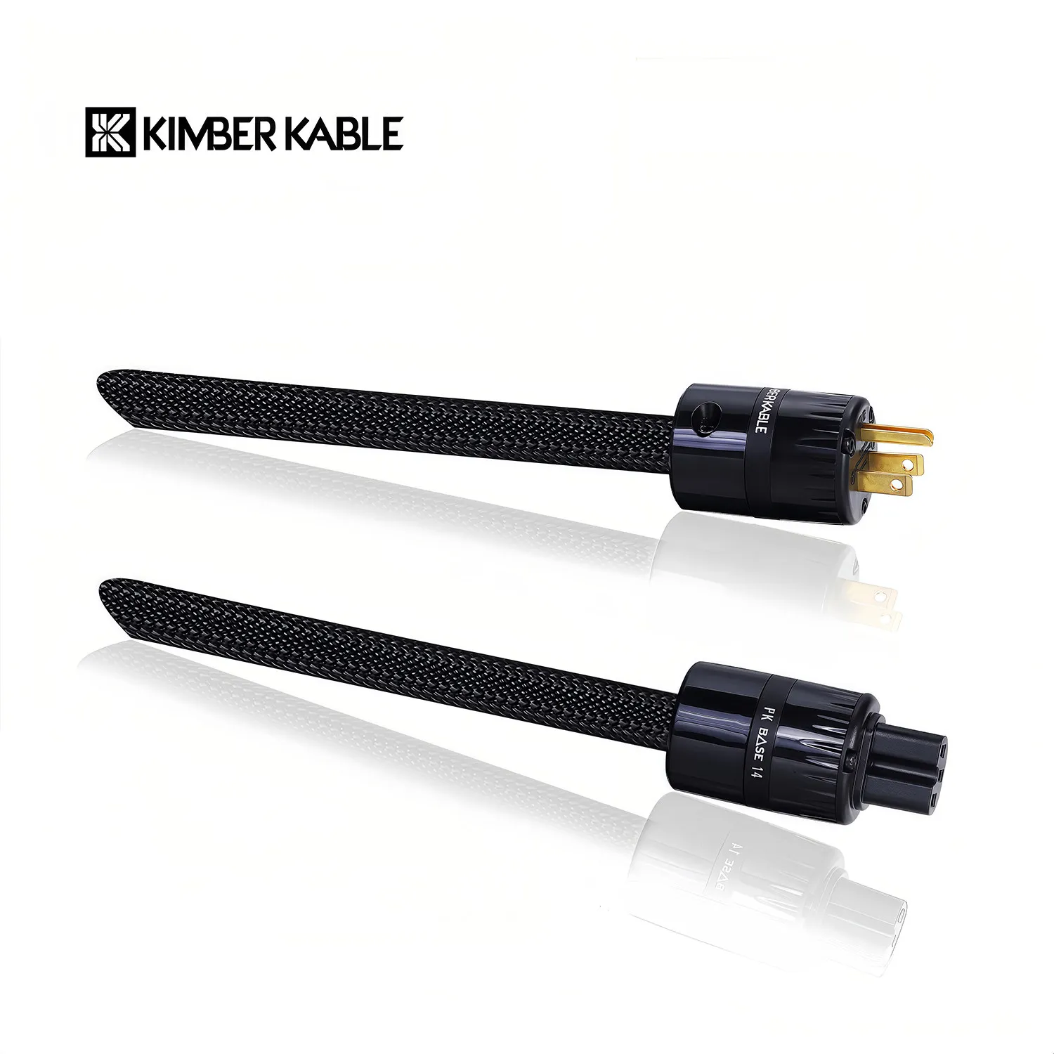Cable de alimentación estándar americano Kimber Kable Gold PK14 Base Series de cobre sin oxígeno de alta pureza