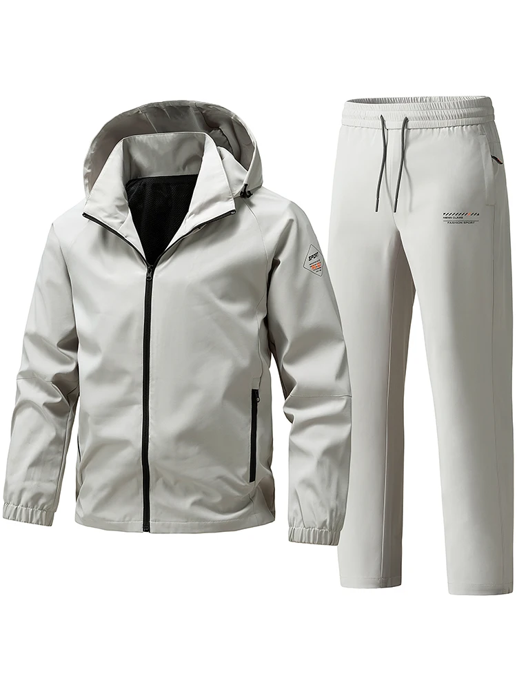 

2025 New Sportswear Set Outdoor Jaet Casual Pants for Men And Women Spring Autumn Faion Ensemble No Matching Needed