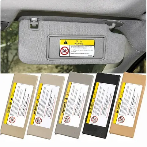 1Pc Sun Visor Shade Mirror Cover Replacement Interior Makeup Mirror Cover for Opel Insignia 2010 2011 2012 2013 2014