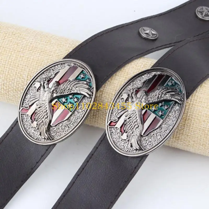 49MC Cinturón sombrero cuero PU portátil para sombrero tejido paja Banda ajustable para sombrero para adulto