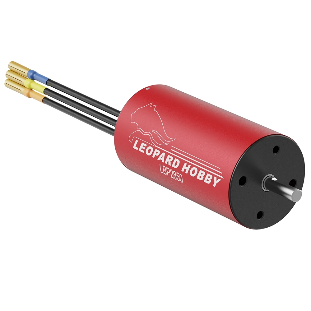 ليوبارد هواية فرش السيارات 2850 محرك كهربائي للتحكم عن بعد Rc سيارة 1/16 1/14 1/12 عربات التي تجرها الدواب الوحش 300-450 مللي متر Rc قارب