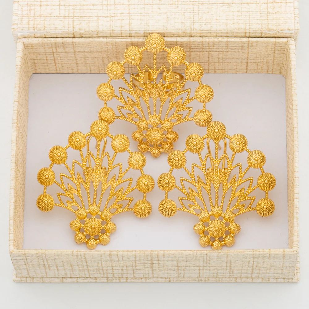 YM Jewelry Set Gold 3