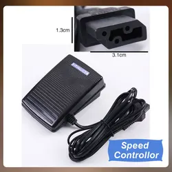 Speed Control Universal Industrial Sewing Machine Pedal  Switch Power Cord Presser Foot Parts