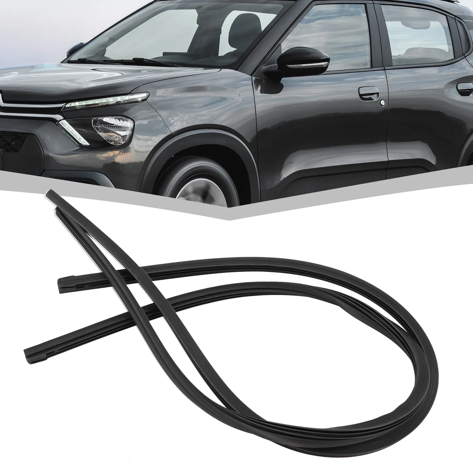 

Стержни для вставок Щетки переднего стеклоочистителя Ручки стеклоочистителя длиной дюйма Стержни для резиновых вставок Отрезать в все погодные условия