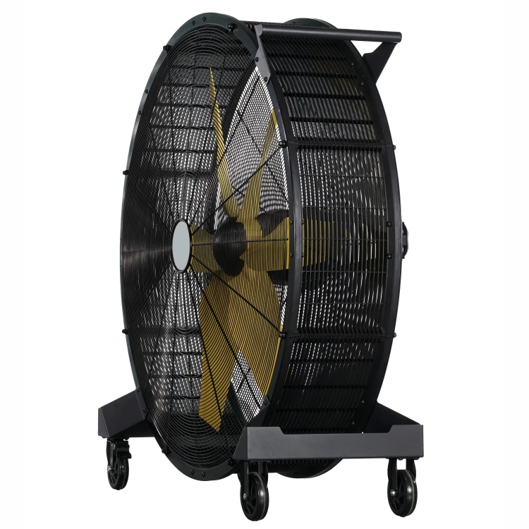 New big size stand fan big industrial stand giant floor fan hvls floor standing mobile fans