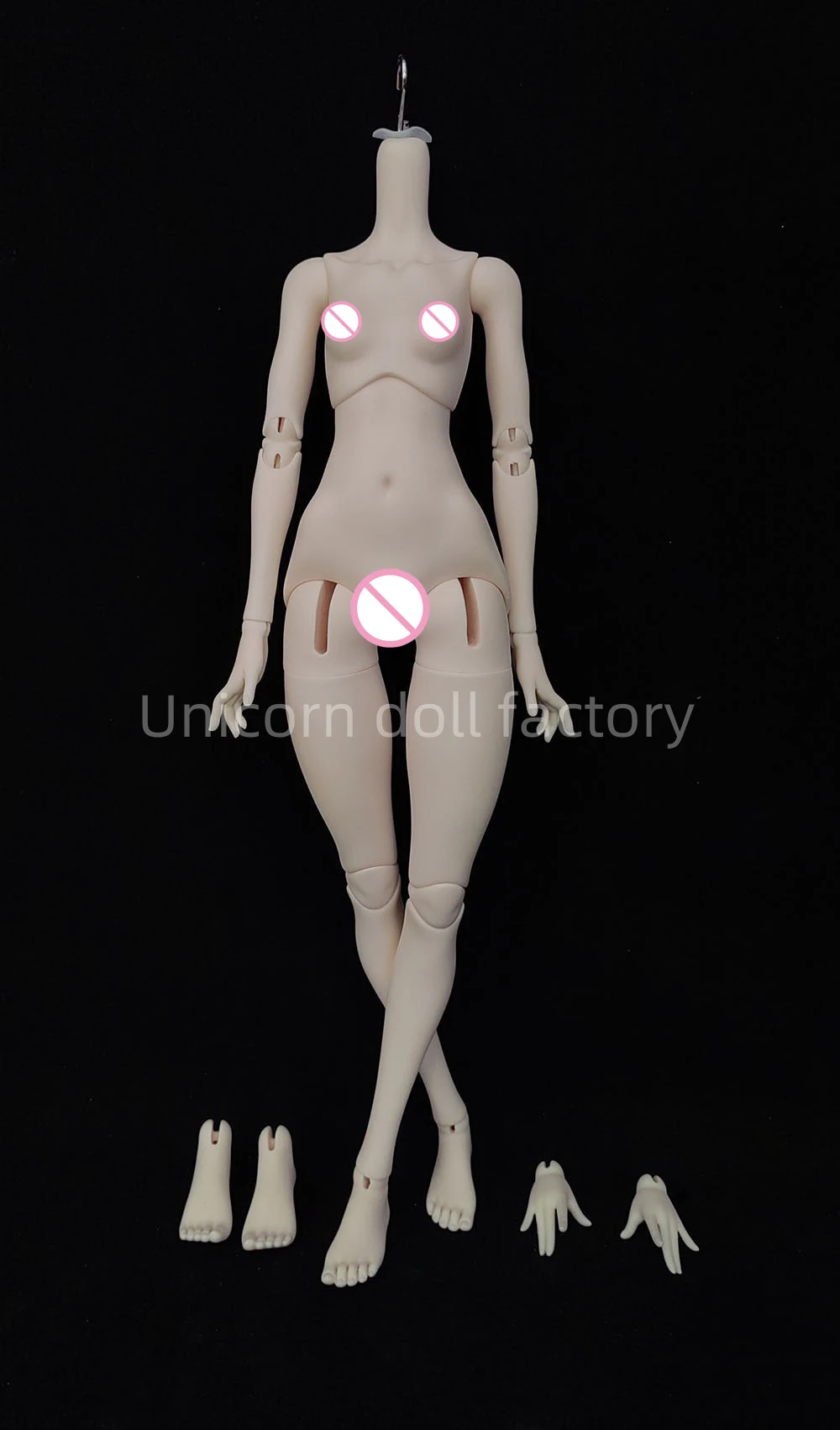 Bjd 1/4 - jingyuti Small Chest  Resin Toy model human body accessory