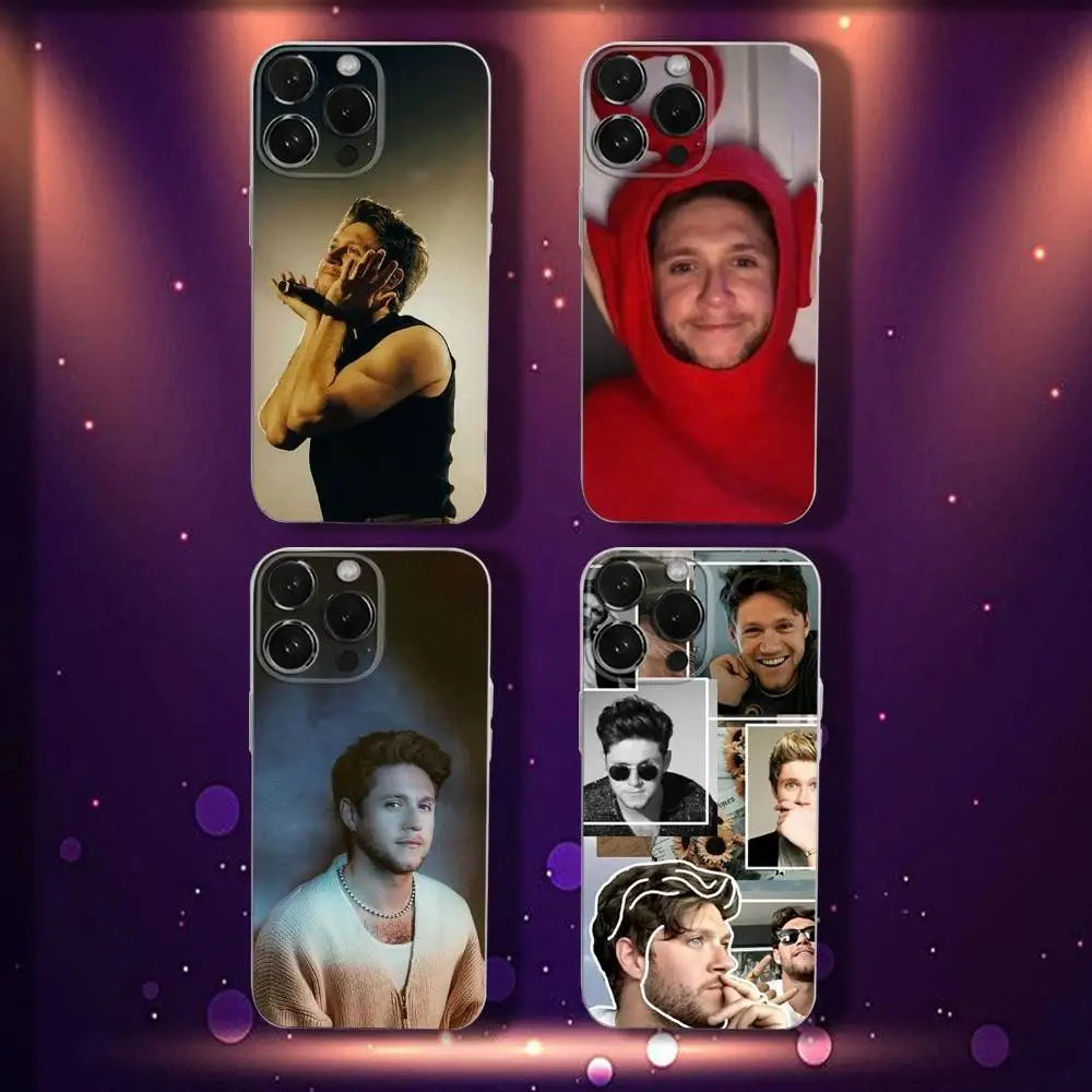 

N-Niall Singer Horan Phone Case For iPhone 17,16,15,14,13,12,11 Pro,Max,Plus,X,XS,XR,SE4,E Mini Transparent Soft Cover