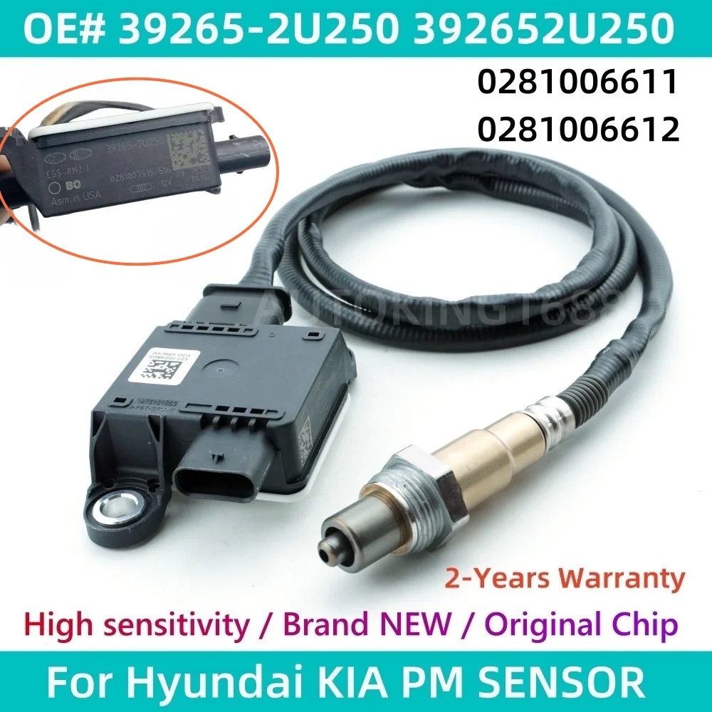 High Quality 39265-2U250 0281007515 0281007516 PM Sensor 392652U250 Particulate Matter Sensor For Hyundai Tucson 2018-2020