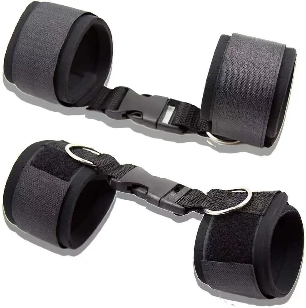 اكسسوارات الجنس الكبار تكبيل لعبة الجنس BDSM ضبط النفس اليد الأصفاد SM النساء زوجين لعبة الجنس الكبار المثيرة ألعاب Sextoy السرير ضبط النفس #1