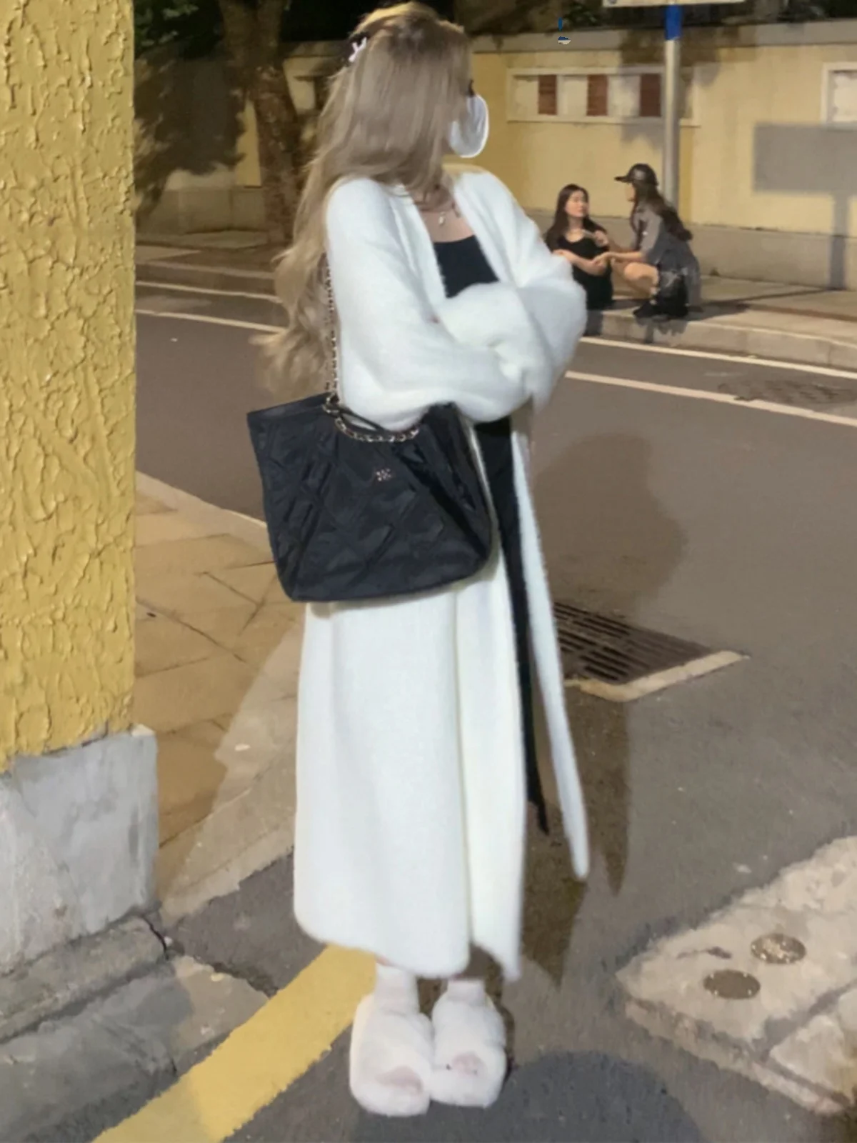 

Свитера Джемперы Кардиганы Женские Harjuku Витая пряжа с пышными рукавами Обычные OL Commute BF Y2K Lady Professional Современная работа Сладкие