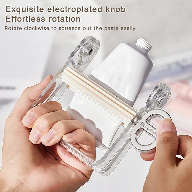 Metal Toothpaste Tube Squeezer Rolling Toothpaste Squeezer Multifunctional Paint Tube Wringer For Artist Hair Salon Painter