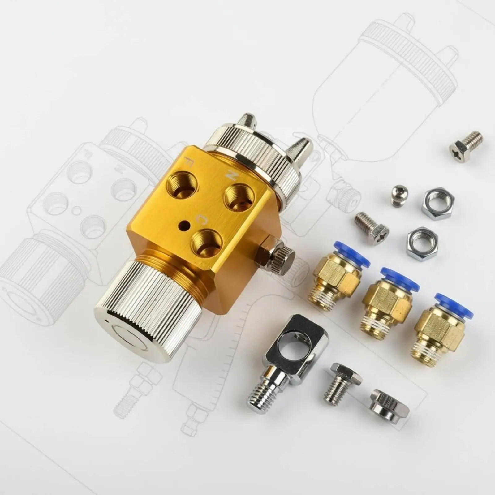 Sturdy Spray Nozzle High Efficiency Airless Paint Sprayer for Blister Machine Coating System