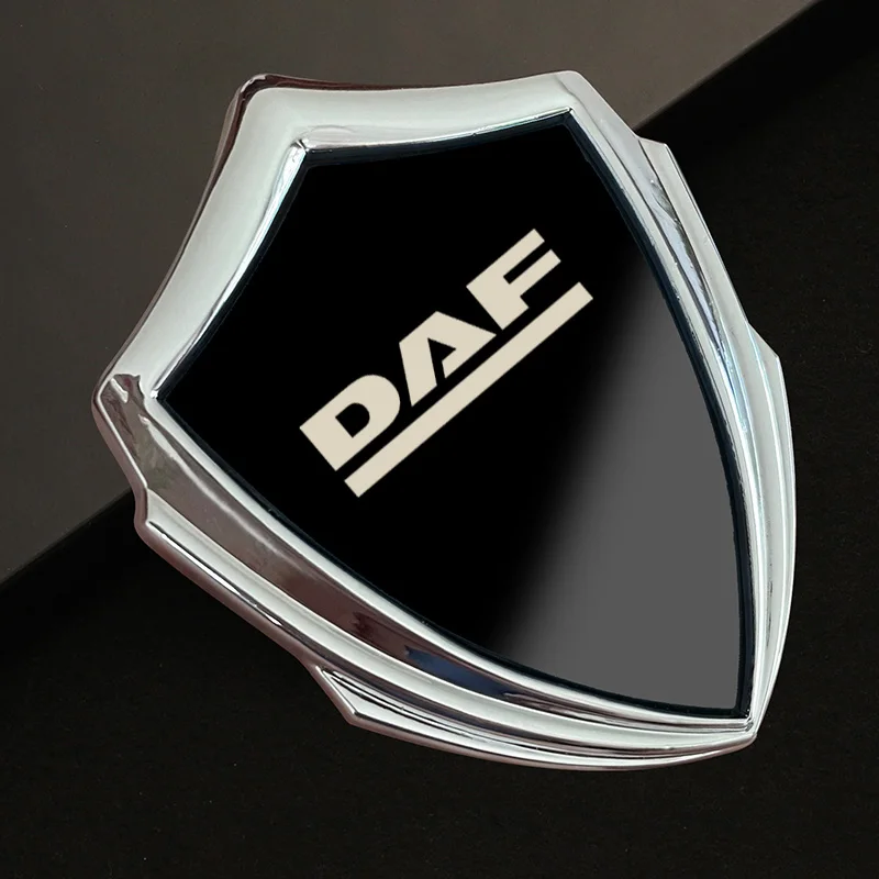 

Car 3D Metal Logo Flag Emblem Badge Decals Sticker Car Windows Accessories for DAF XF 95 105 CF LF VAN Car DAF Accessories