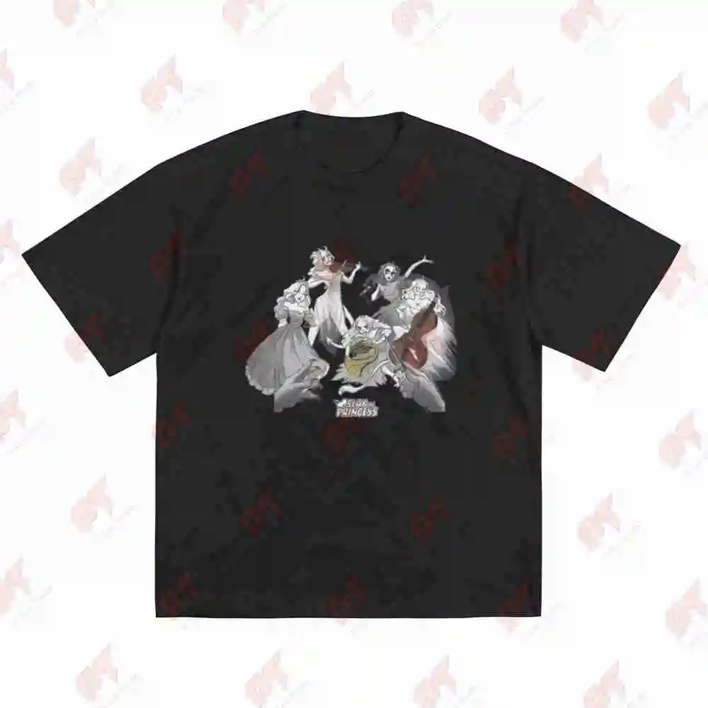 Slay The Princess Shifty And Vessels Tabby Games Short Sleeve Tee 100% Cotton T-Shirt