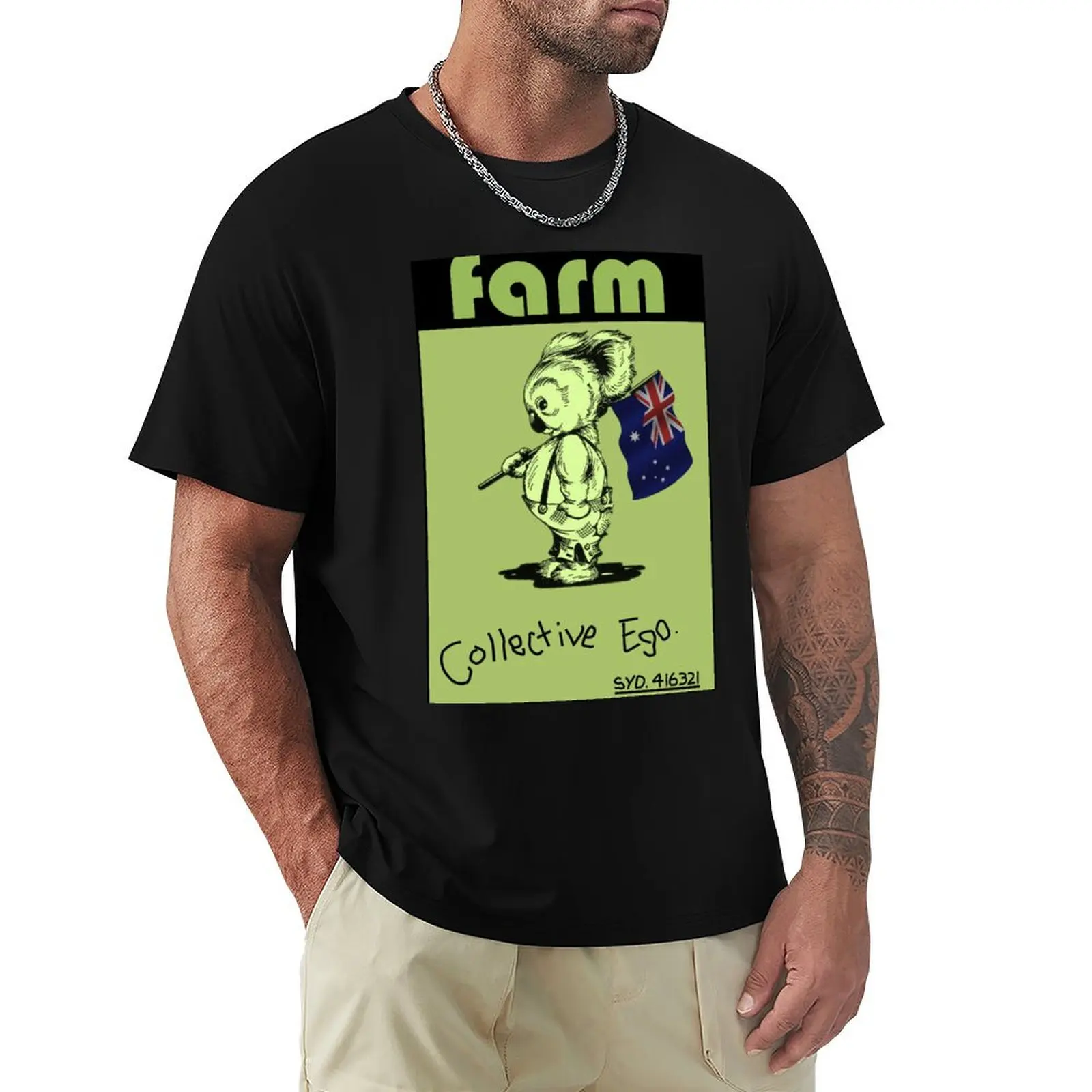 

FARM WORKER T-Shirt luxury clothing labubu valentines clothes t shirts men