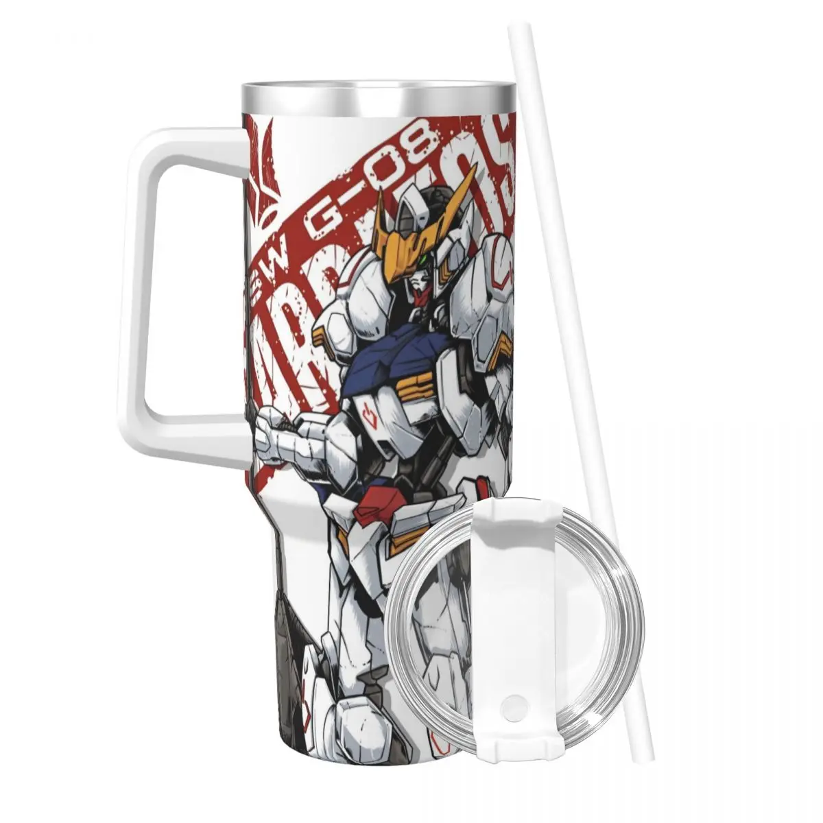 Stainless Steel Tumbler Gundam Thermal Cups Portable Cold and Hot Mugs Cup Travel Custom Water Bottle