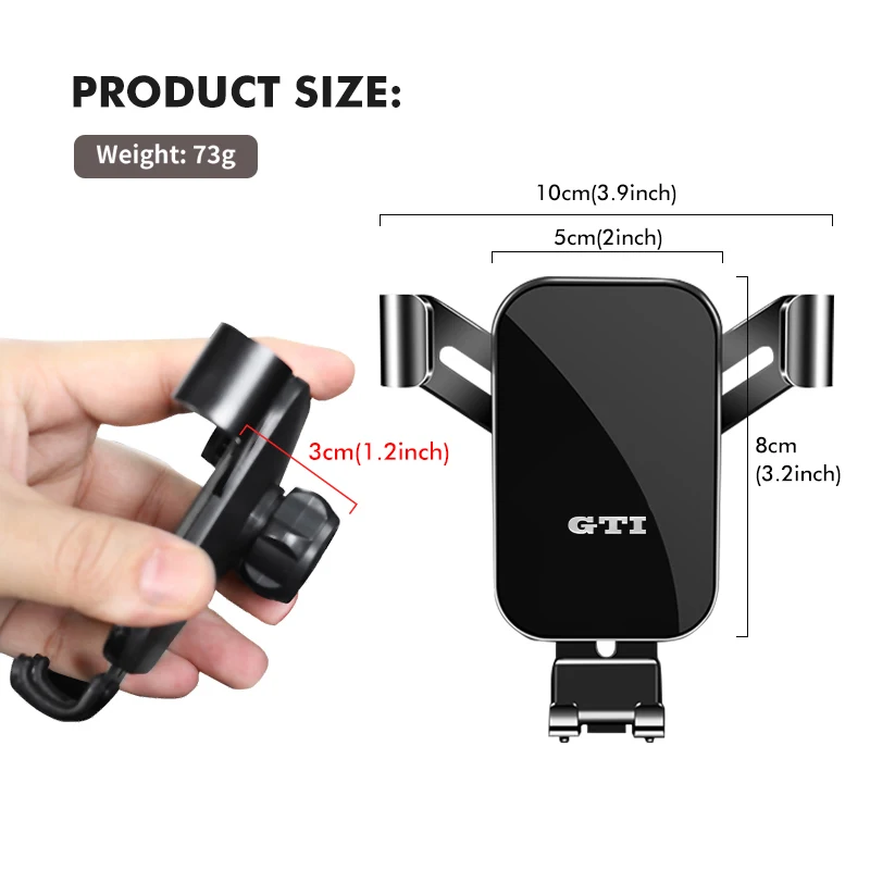 Car Phone Holder Sucker Dashboard Windshield Vent Mobile For Golf 4 5 6 7 GTI Tiguan Passat B5 B6 B7 CC Jetta MK5