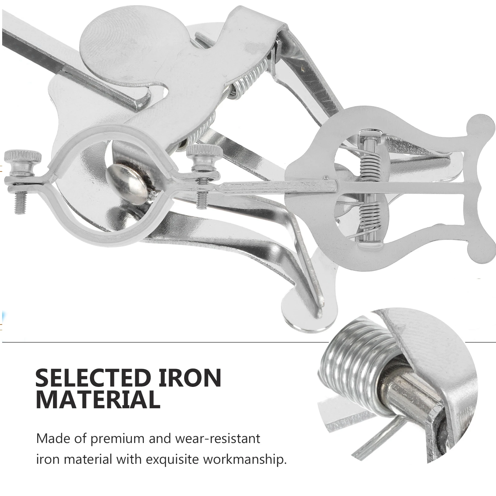 

Clarinet Lyre Holder Metal Sheet Music Clip Multi Functional Lightweight Trumpet Stand Marching Band Saxophone Accessories