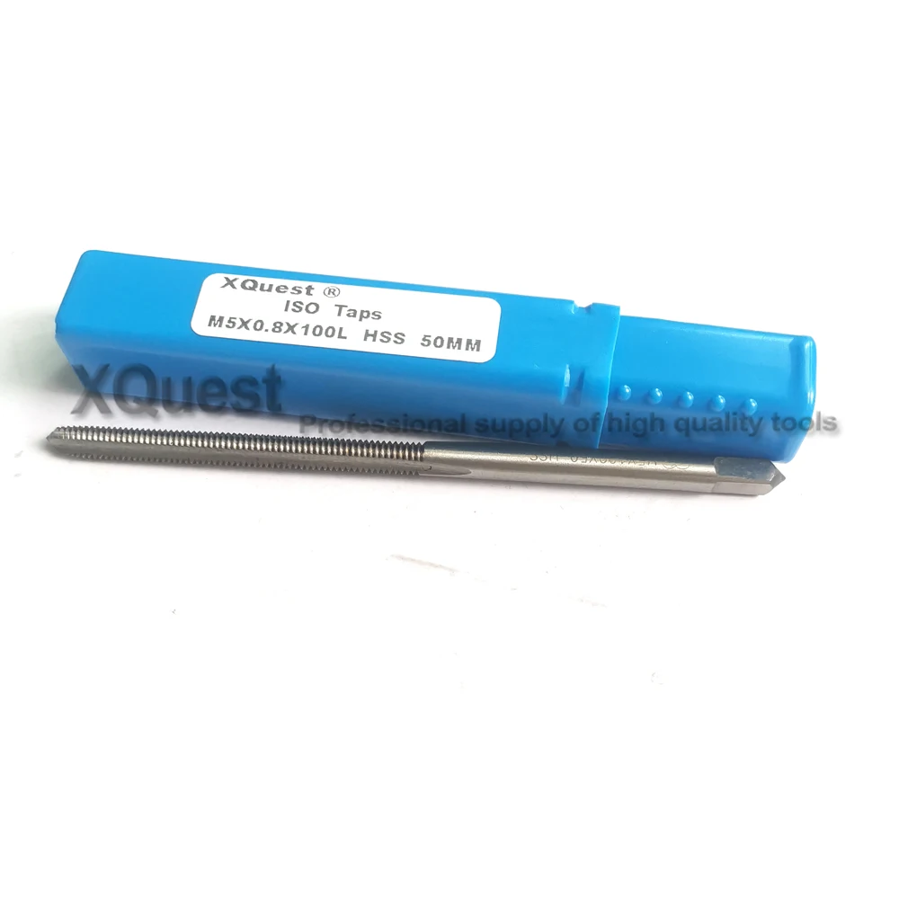 HSS Long handle Thread Hand Taps M3 M4 M5 M6 M8 100MM Cutting Screw Extended Length Threads Taps 40MM 50MM for Deep hole