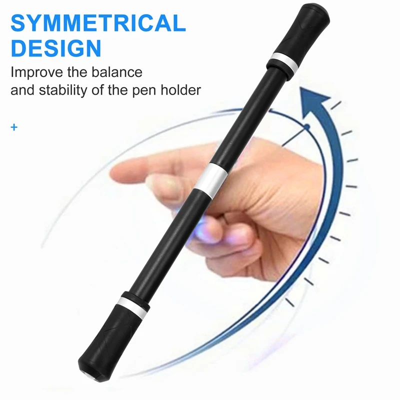 3 Pieces Spinning Pen, Pen Rolling Finger Pens Rolling Finger Pen Rotating Ballpoint Pen Better Intelligence Flexibility