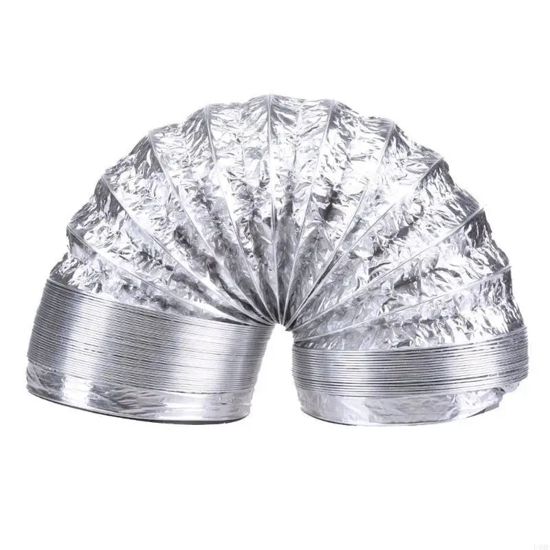 

8/4meter Aluminum Foil Hoses Ventilations Exhaust Pipe Exhaust Hood Air Ducts 120mm Diameter L4MF