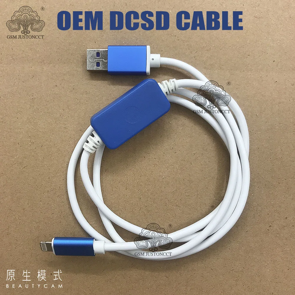 OEM DCSD Engineering Cable for iPhone,Serial Port Engineering Cable for iPhone7,7P,8,8P,X Engineering & Exploit to Enter Purple