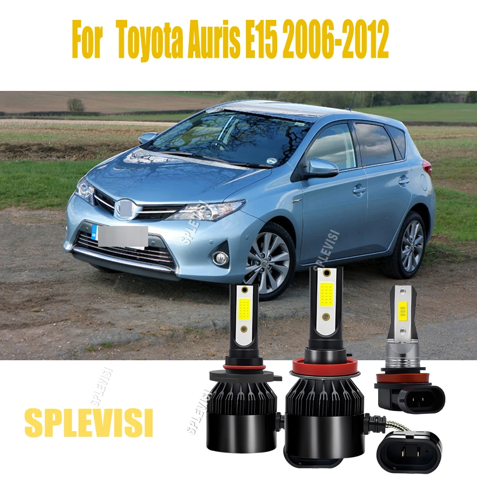

Car Auto LED Headlight High Low Fog 9005 H11 H11 Built-in Driver For Toyota Auris E15 2006 2007 2008 2009 2010 2011 2012