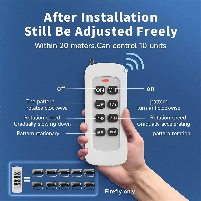 حديقة في الهواء الطلق اليراع مصباح ديناميكي مقاوم للماء كامل اللون الملونة بارك المناظر الطبيعية الخلابة منطقة الإضاءة كامل السماء ستار مصباح عرض ليزر