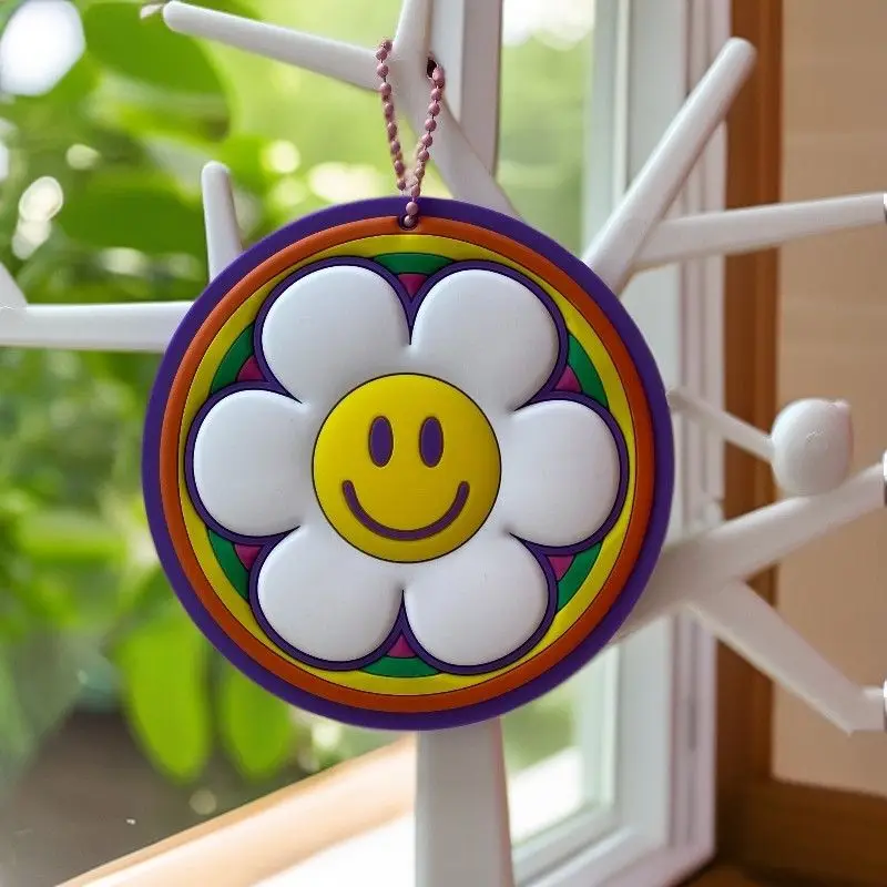 Animação da Disney Lilo & Stitch Espelho de maquiagem portátil simples e moderno sem espelho de vidro brilhante