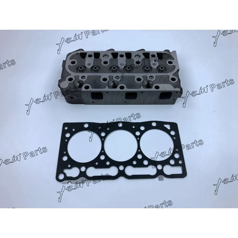 For Kubota D1105 Cylinder Head With Head Gasket KX36-2αG KX41G KX41HG KX41Tele KX41-1200 Engine parts