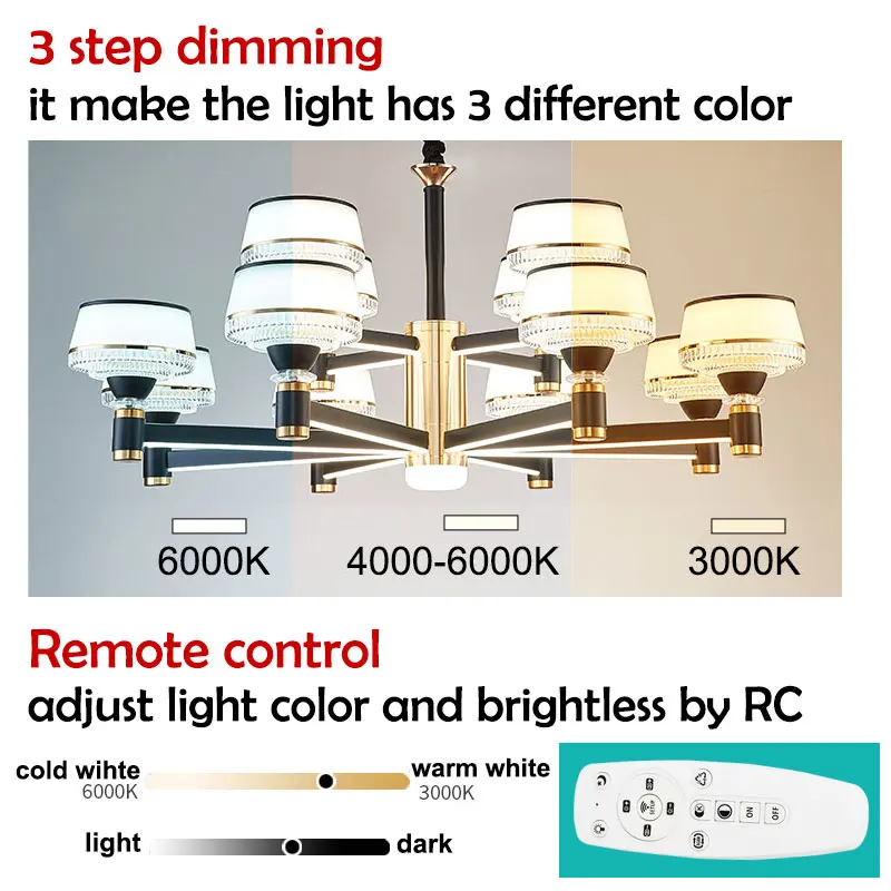 Plafonnier LED au Design Nordique Moderne et Luxueux, Luminaire Décoratif de Plafond, Idéal pour un Salon, une Salle à Manger ou une Chambre à Coucher