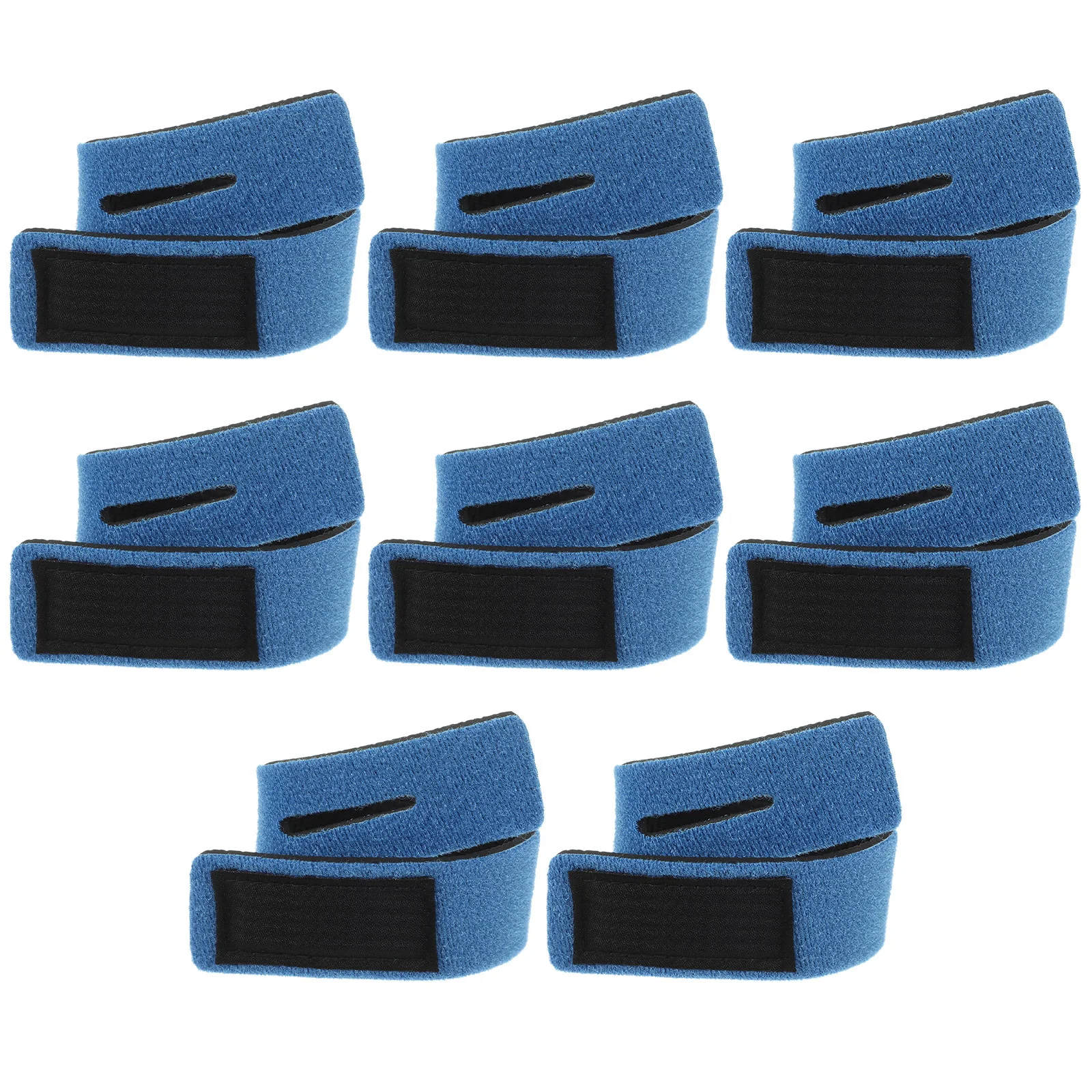 

8pcs Fishing Rod Bind Straps Adjustable Elastic Bands For Organizing Rods Outdoor Storage Carry Accessories Wrapping Ties