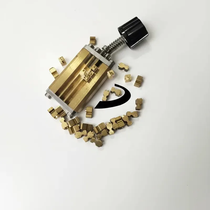 Customized Size Hot Stamp Letters Brass Fonts Numbers Copper Alphabet for Date Coding Machine