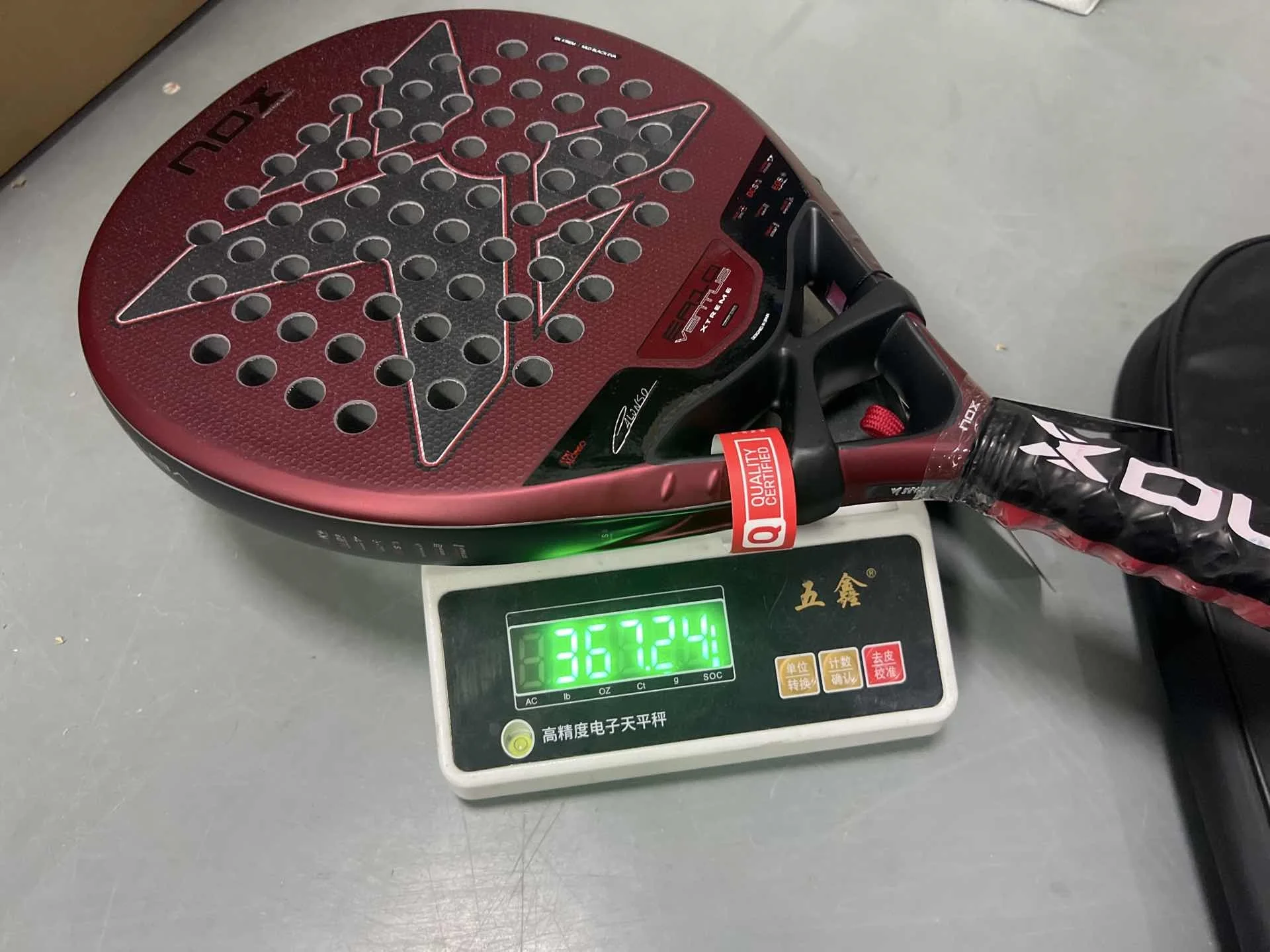 NOX AT10 ML10 3K 12K 18K 2023-2026 Padel Racket Carbon Fiber Surface with EVA Memory Flex Foam Core Lightweight Padel Racquet
