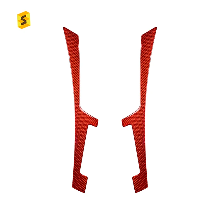 

Equipment Smart Library ES N-YFND-326 Car Interior Accessories Carbon Fiber Middle Side Decoration For Infiniti Q50 Car Accessor
