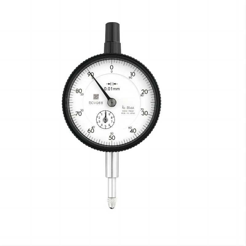 2046A Series 2 Metric Standard- Dial Indicator With Lug Back 0 To 10 Mm 0.01 Mm ISO Type