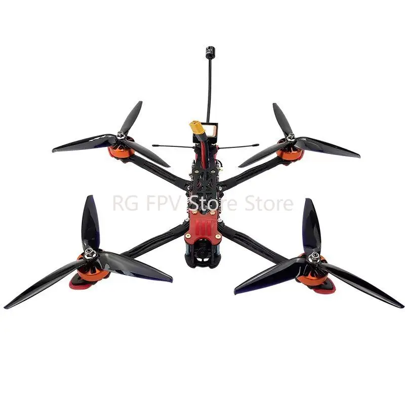 

Aocoda-RC AO7 7 inch analog FPV freestyle drone 3-6S 1.6w vtx F405 flight controller 60A ESC 2806.5/1750 motor 2.5kg load