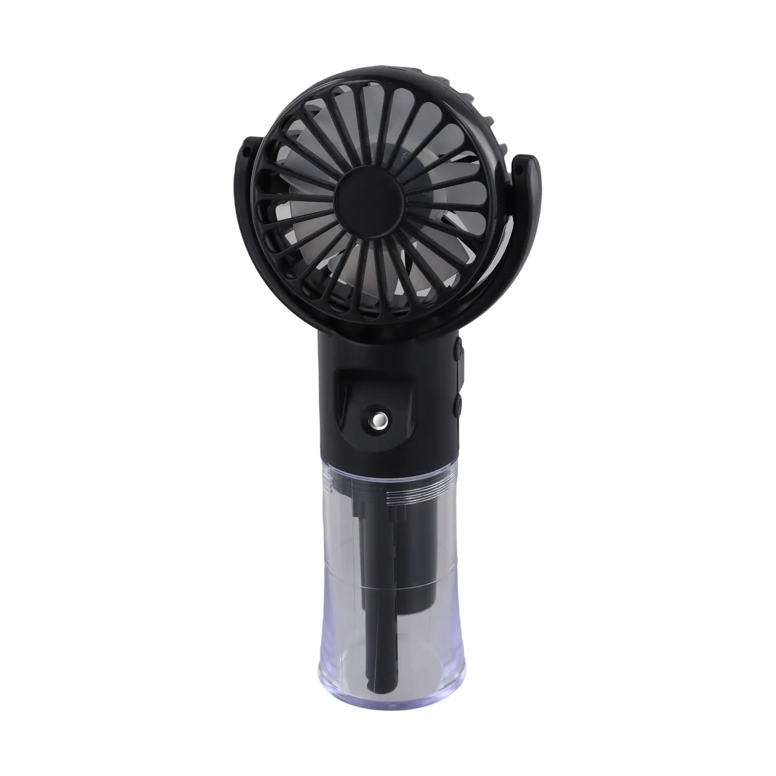 Sleek Yet Functional Portable Hand held Mist Spray fan With Easy to Use USB Charge Features For All Day Comfort