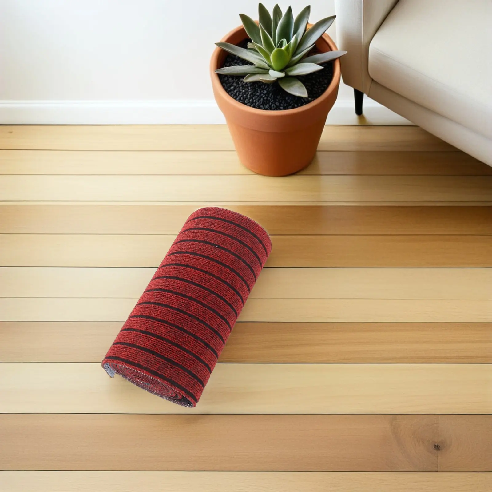 Waterproof Peel and Stick Carpet Roll Deep Grey Non-Slip Self Adhesive Floor Tiles for Kitchen Living Room Bedroom Stairs Indoor