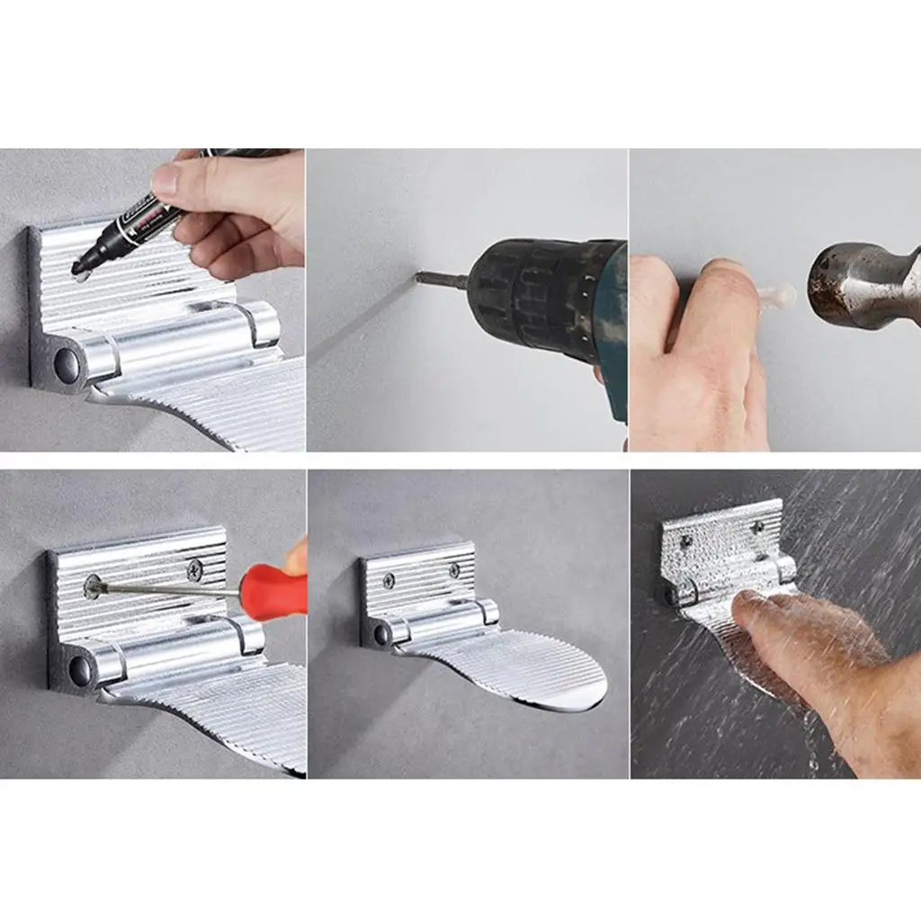 

Shower Foot Rest Anti-Slip Enjoy Safe And Convenient Leg Shaving In Bathroom Shower Shaving Foot Rest