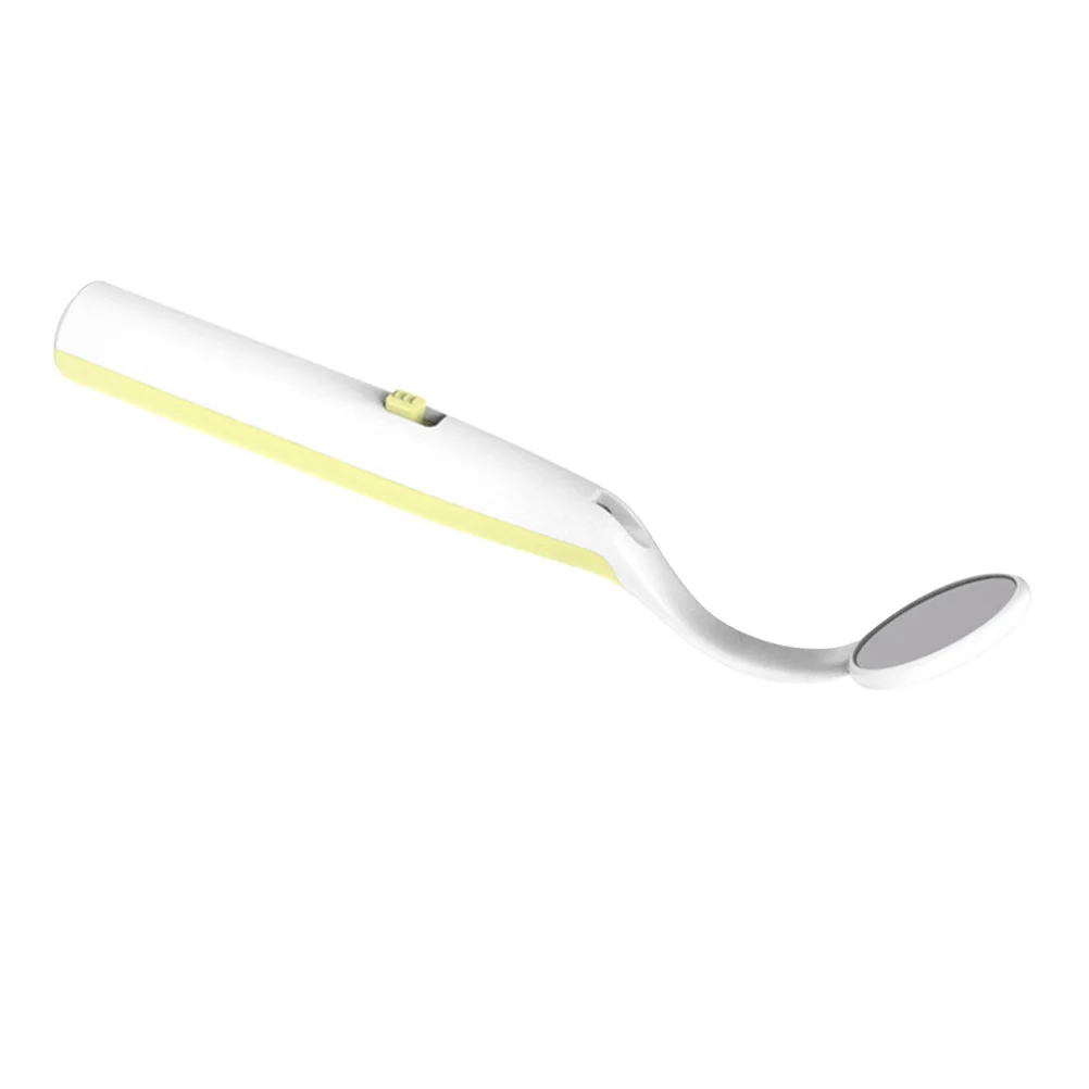 

Oral LED Luminous Mouth Speculum Dental Tool Yellow Antifogging Mirror for Teeth Cavities Tartar Check Mirror