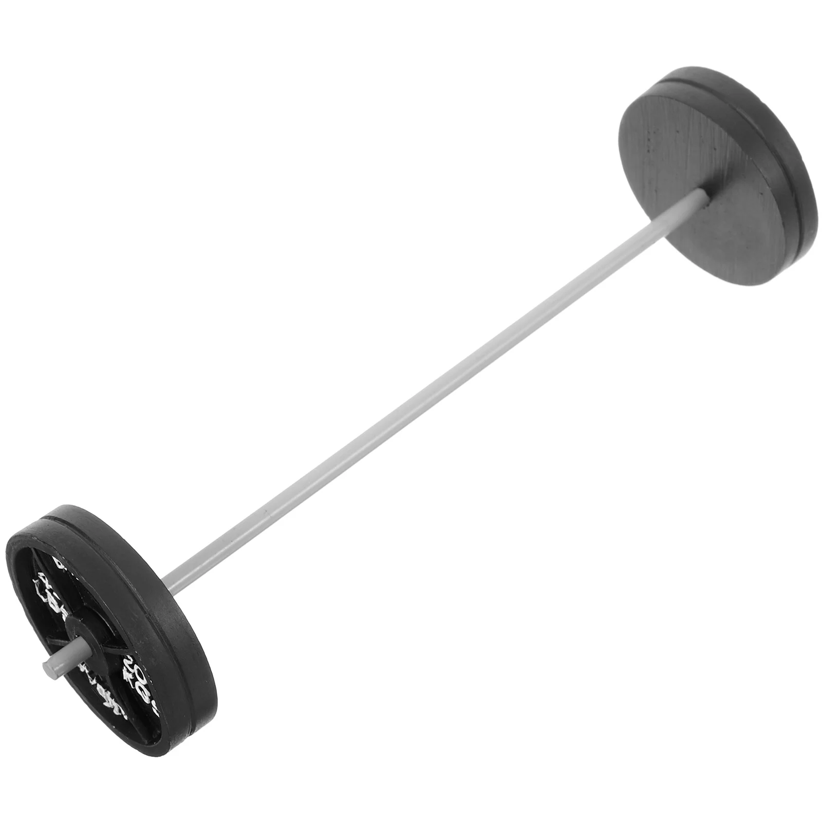 

Barbell Model Modeling Prop Dollhouse Props Baby Dolls Mini Decor Toy Miniature Dumbbells Sports Equipment Clothing