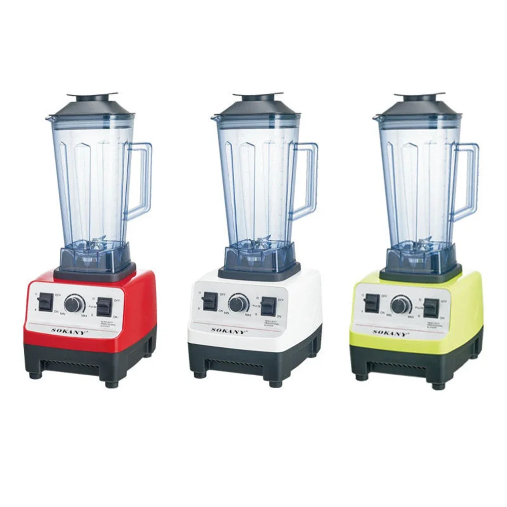 عصارة فواكه منزلية متعددة الوظائف 4500 وات مناسبة للمشروبات المجمدة والعصائر والصلصات وما إلى ذلك