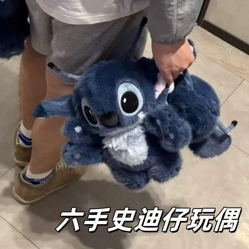 ستيف لعبة قطيفة بستة أيدي لطيفة إبداعية محشوة دمية ناعمة محبوبة فيلم تلفزيون موضوع هدية للأطفال وصول جديد #4