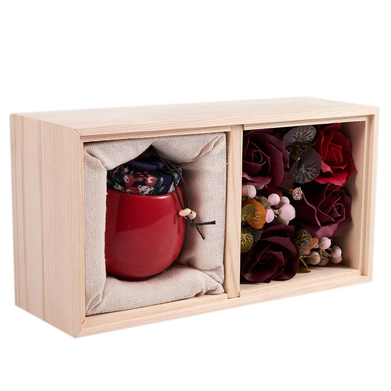 목욕 장미 손 비누 꽃 꽃잎, 장미 비누 선물 상자 세트, 손님용 비누 모양 꽃잎, 최고의 선물 아이디어, 그녀의 여성 십대 소녀 엄마 비르 